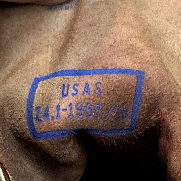 NWT VTG Knapp Boots 7" Moc Toe Steel Toe S. B. Foot Made in USA NOS 8.5 Wide EE - Picture 12 of 16